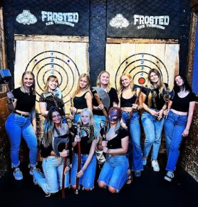 Frosted Axe Throwing
