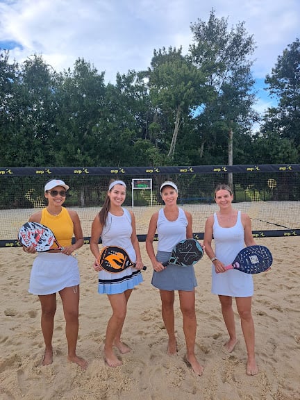 Torch beach volleyball
