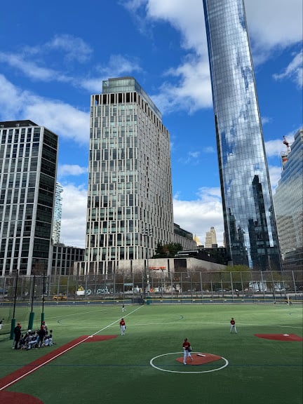 Battery Park City Ball Fields — Baseball venue in New York, New York