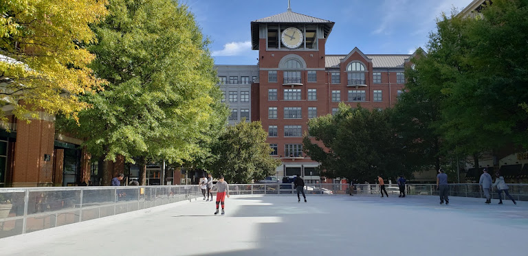 Rockville Town Square Outdoor Ice Skating