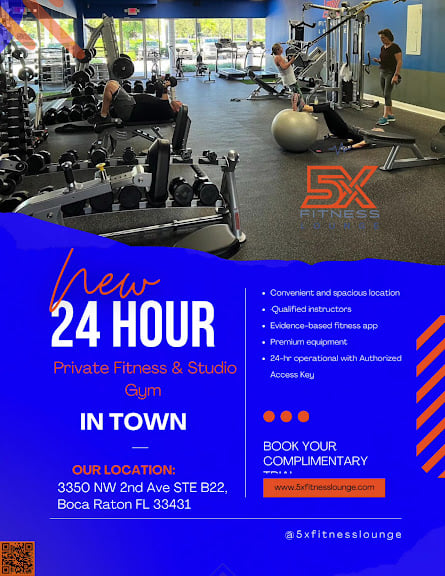 5X Fitness Lounge — Boca Raton, Florida (3)