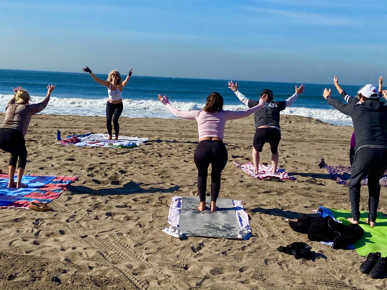 Beach Yoga Life