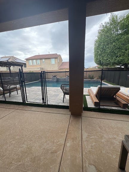 Clear Choice Pool Fence — Phoenix, Arizona (2)