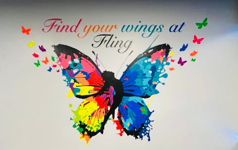 Fling Bungee Fitness – Pole Fitness, Lyra Hoop, Aerial Yoga, Kickboxing, Strength Training, Trampoline & Bachelorette Parties