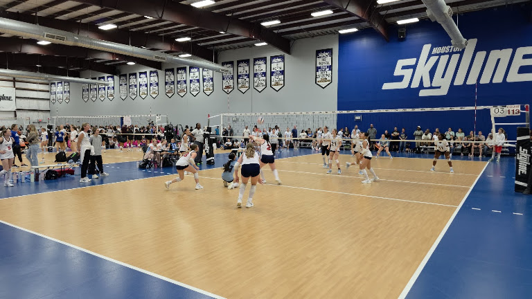 Houston Skyline Volleyball