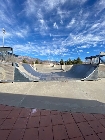North Domingo Baca Park Skatepark.