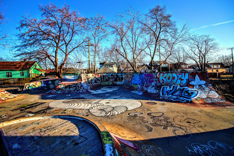 Ride It Sculpture Skatepark — Skateboarding venue in Michigan