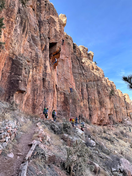 Shelf Road Rock Climbing — Cañon City
