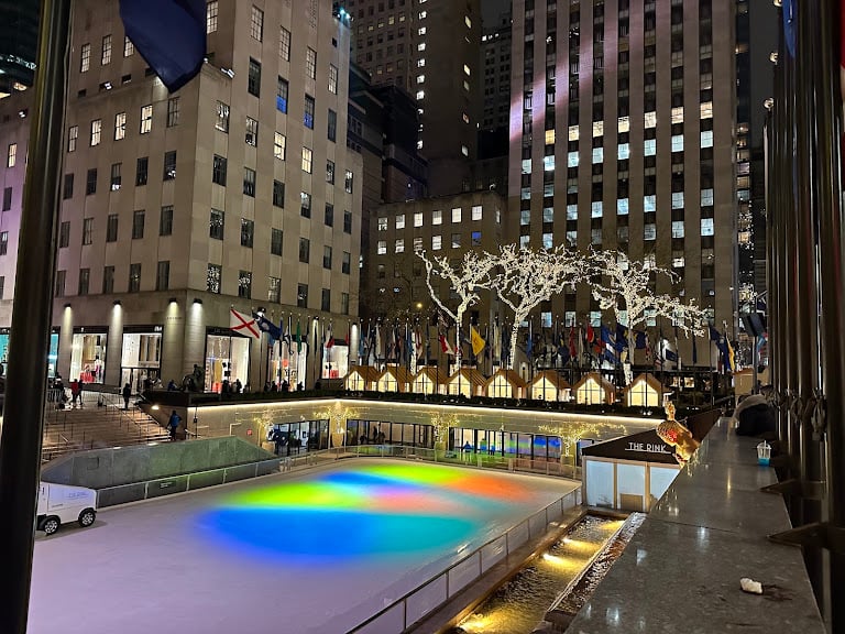 Skating at Bryant Park
