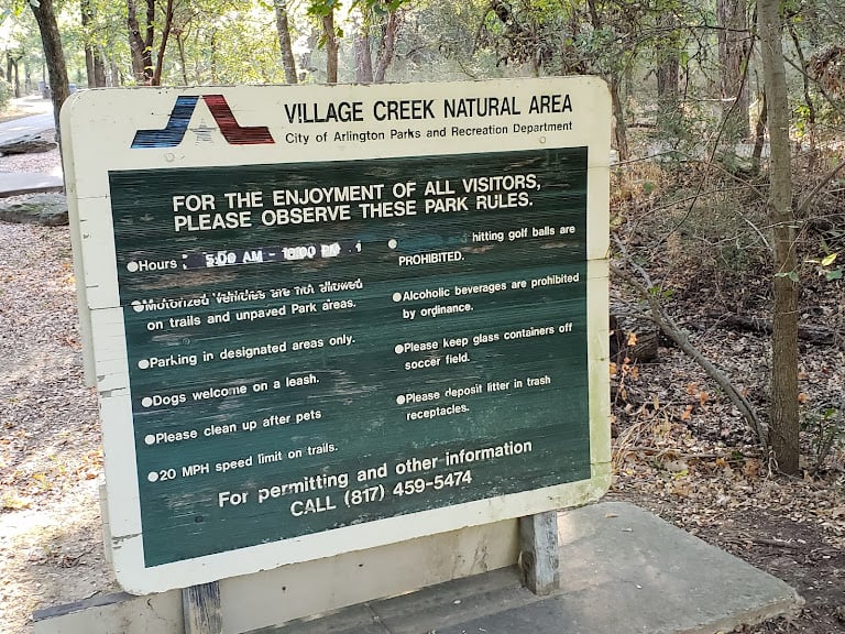 Village Creek Natural Area — Soccer venue in Arlington, Texas