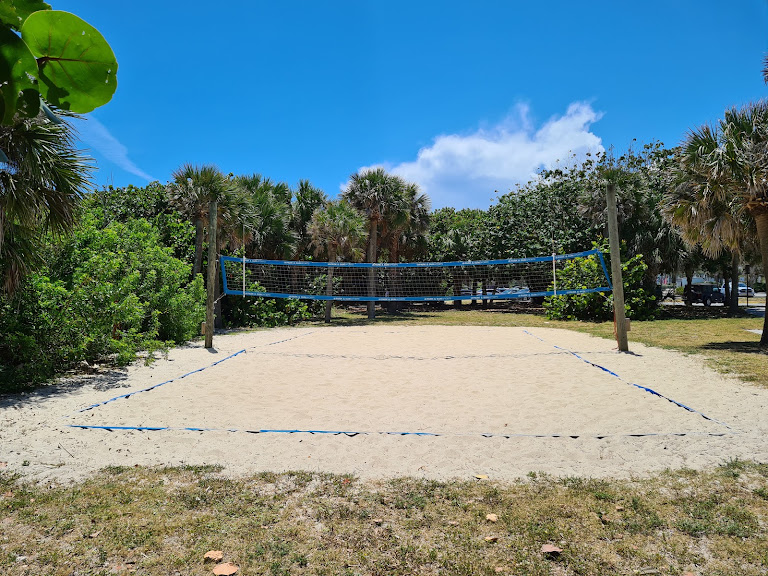Volleyball Court At Paradise Beach